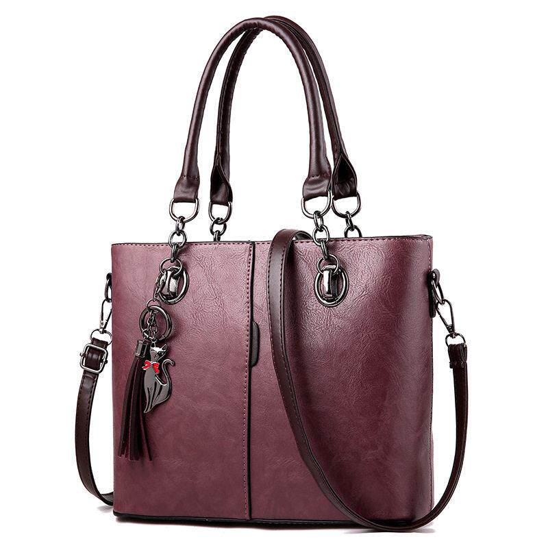 2019 fashion big bags women handbag retro totes 女包手提大包