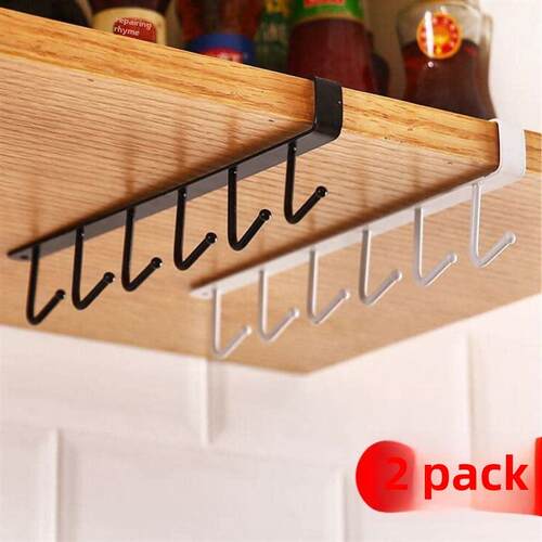 Kitchen Storage Rack Wardrobe Hook Door Hanger Clothes长挂钩