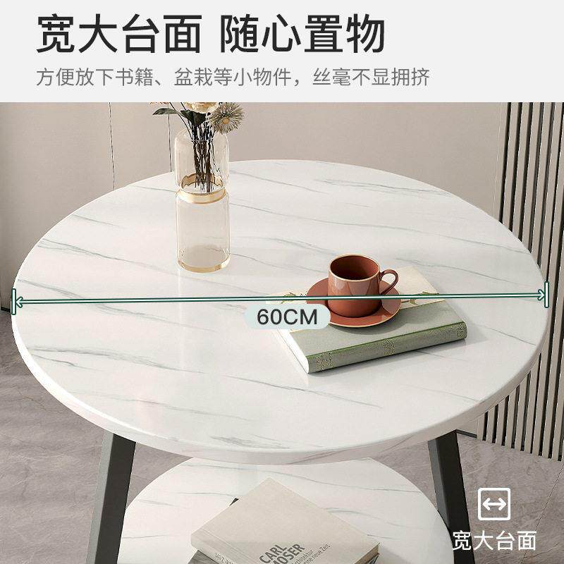 边几小桌子轻奢小茶几卧室迷你角几小圆桌欧式小茶几客厅边桌