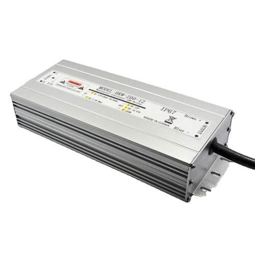 厂家直销24v200w防水电源IP67铝壳防水灯条灯带灯箱恒压开关电源