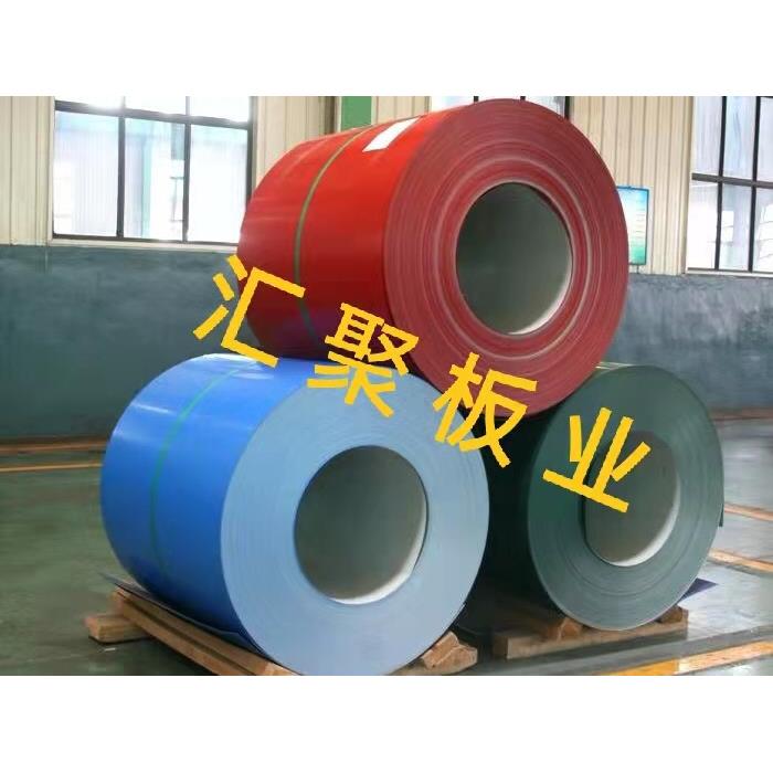 彩钢板铁皮卷彩色钢瓦墙板屋顶防雨板防水板养殖围挡板广告牌平板