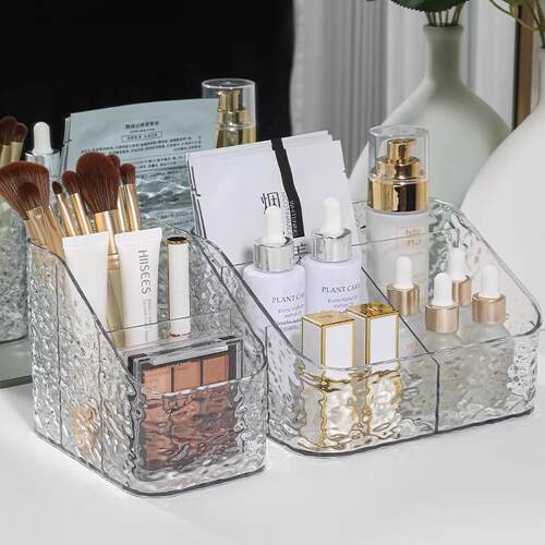 Wave-pattern Storage Box for Makeup Brushes and Miscellaneou