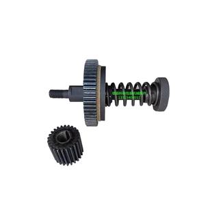 张力控制器简易机械结构齿轮刹车放卷张力器弹簧压力摩擦片调节