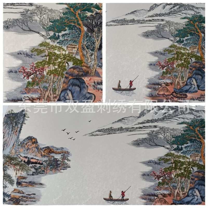 网红北美商场硬包欧式浮雕精雕异形刺绣壁画背景异形墙面艺术