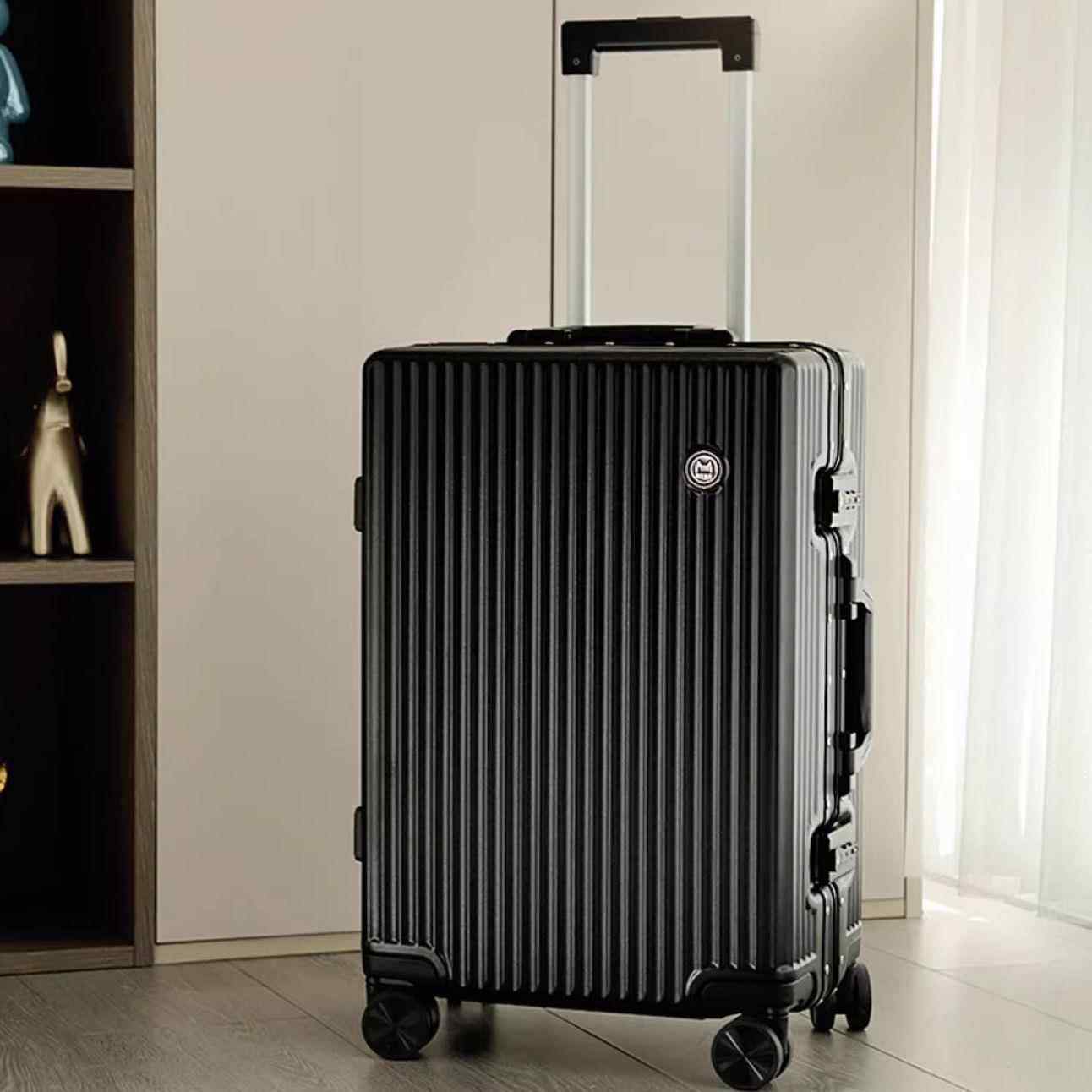 高档出口清铝箱子行箱女小新万向轮拉杆箱旅行箱小型框1李8寸登机,箱包皮具/热销女包/男包,旅行箱,淘宝优惠券,粉丝福利购,淘宝优惠卷