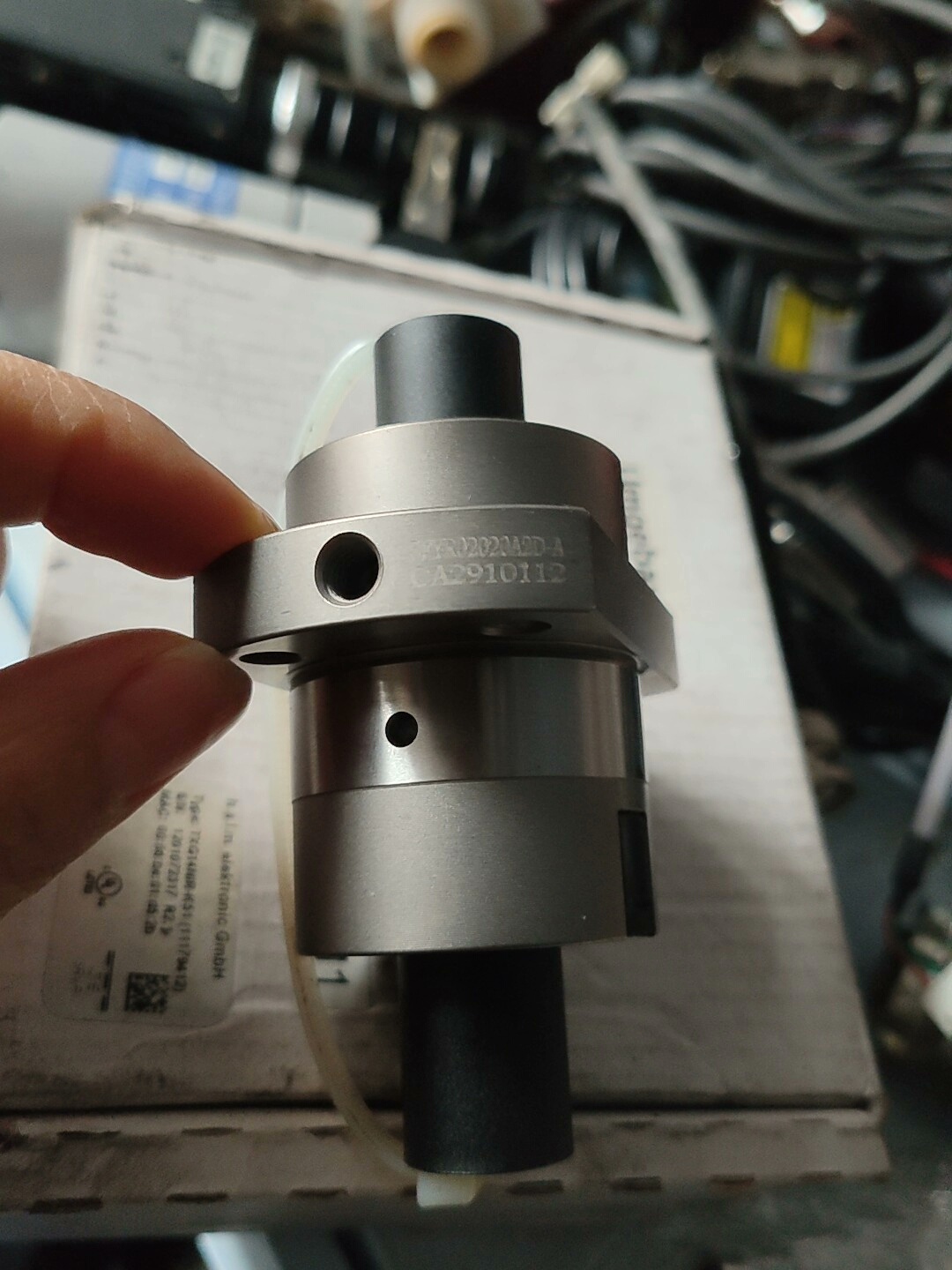 台湾TBl滚珠丝杆螺母型号:SFYR05050A2D一A，1