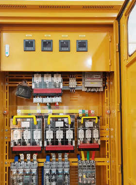 箱便携式建筑工地批发箱厂家立式钢板电源黄色配电冷轧电表配电柜