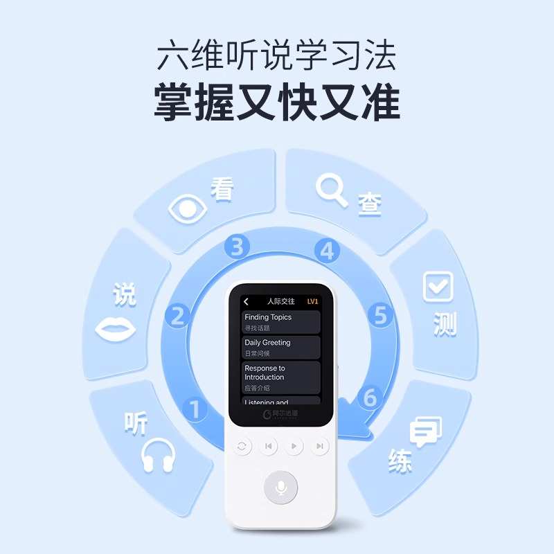 阿尔法蛋听说宝D1听力宝复读机英语听力播放器学习随身听学生专用