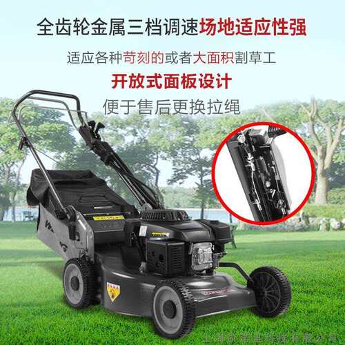 维邦WB536SHVAL-SD草坪机GXV160动力21寸三档自走铝合金底盘打草