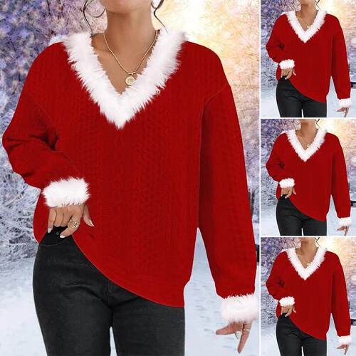 Long sleeved sweater top for women 长袖毛衣上衣女