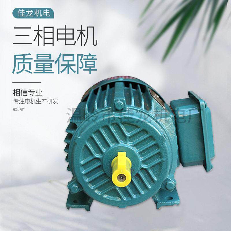 三相异步电动机1.5W二极恒速机械设备用电动机380V耐用三相电机