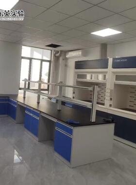 实验瓶台铝玻试架全木边中央台pp试剂剂置管架铝客服玻架试剂架