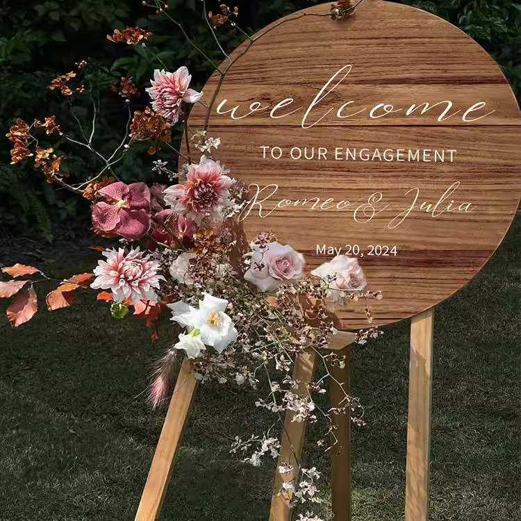 结婚布置装饰氛围订婚仿真木纹迎宾牌户外婚礼路引酒店kt板展架,居家布艺,居家婚庆拖鞋,淘宝优惠券,粉丝福利购,淘宝优惠卷