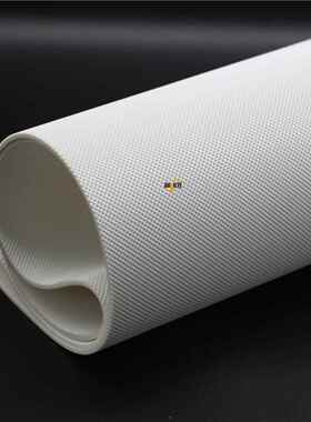 山蔬东耐安食P品级输送带U白色钻石花纹防滑皮带鱼肉果传送带