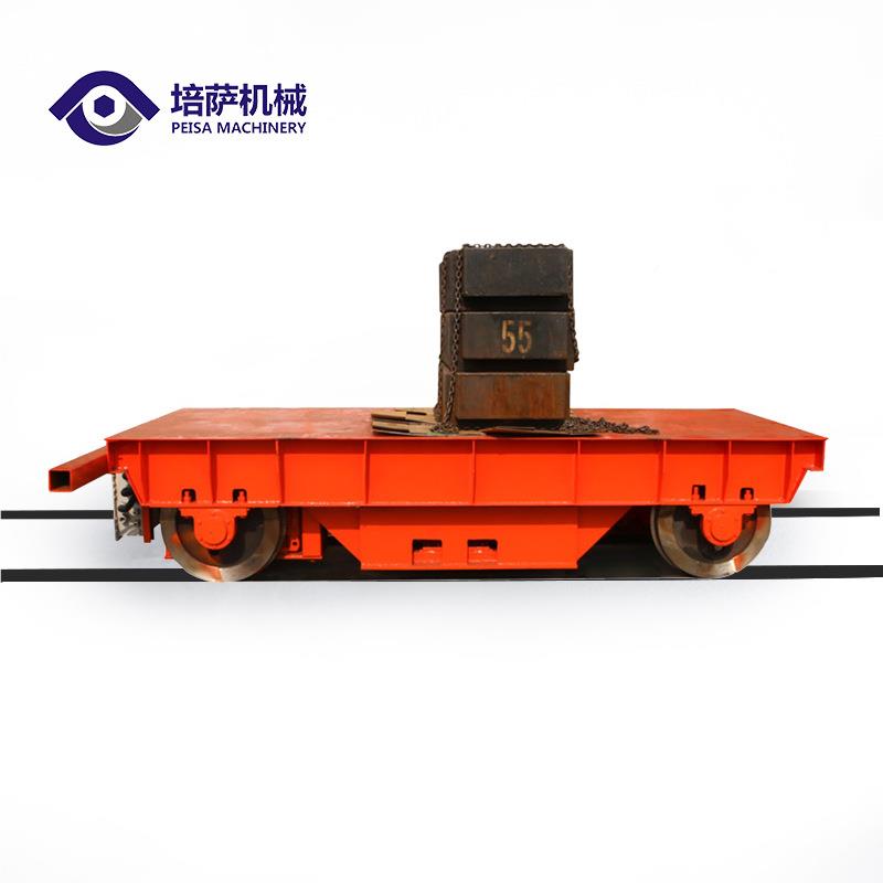 地车拖链运电缆输搬平板503平车仓库货运物电动轨道地爬车