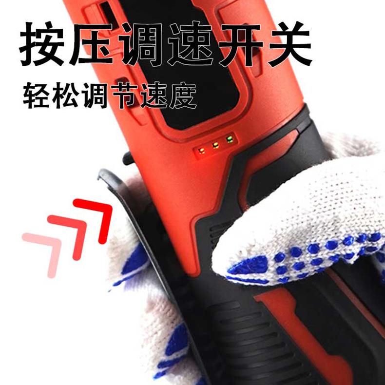 跨境18V电动棘轮扳手90度直角充电式大扭力锂电汽修工具套装
