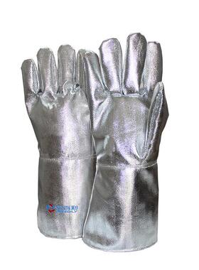 安百S利BL-59HLH芳纶镀铝高温手套隔热防烫阻燃灵活劳保手A套耐45