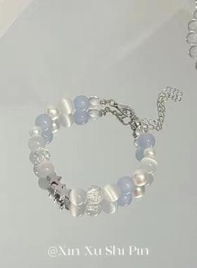 蝴蝶串珠手链印象小众高级手链