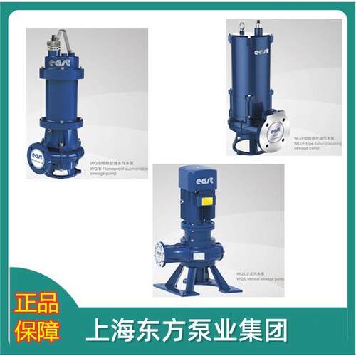 集团供应法兰款无堵塞雨水泵100WQ15KW废水排污泵