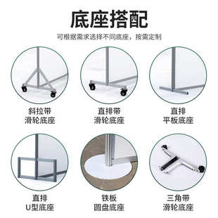 移动折叠书画展板学校幼儿园书法作品宣传展示架可折叠屏风展板