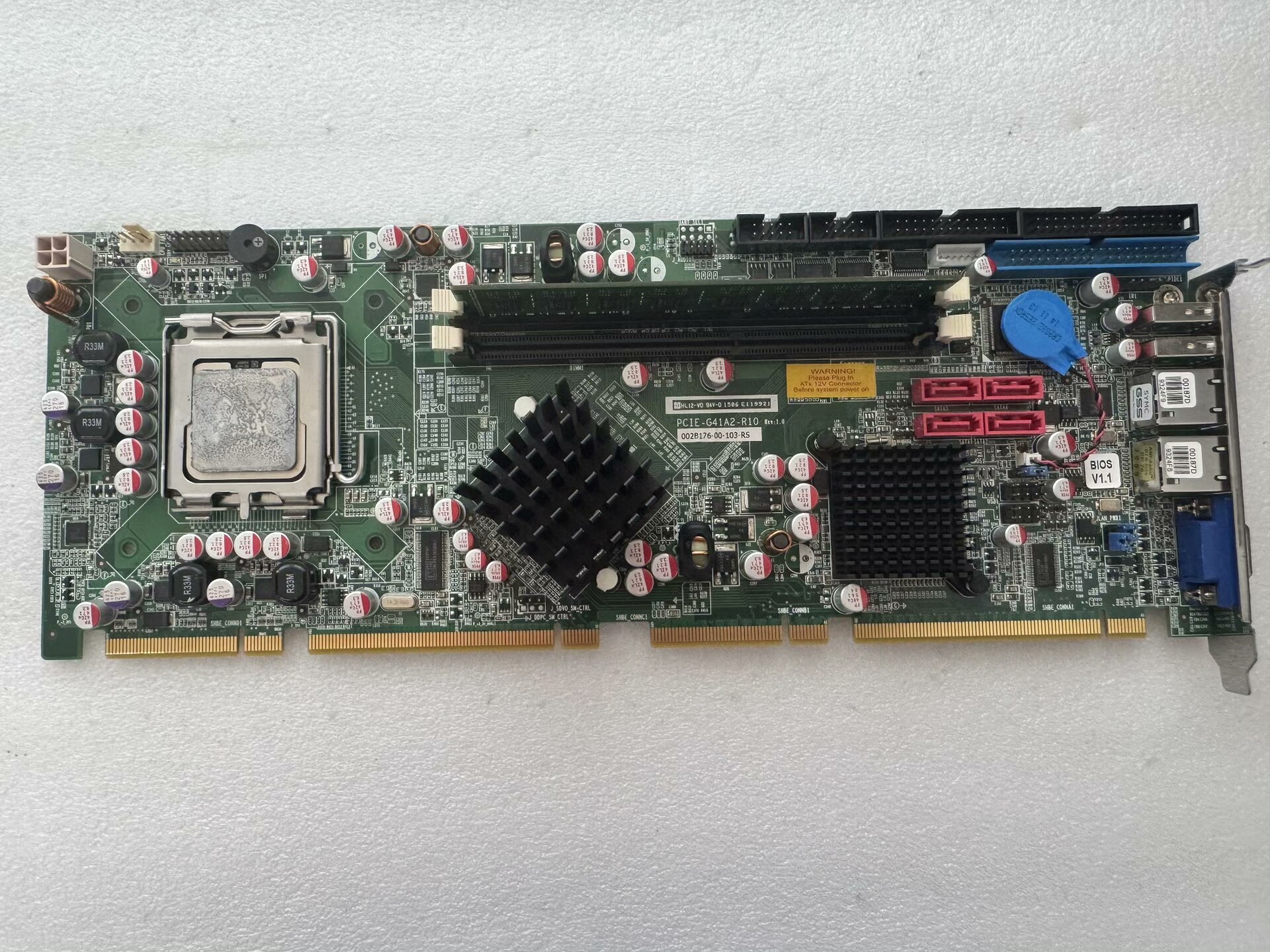 IEI工控板PCIE-G41A2-R10 Rev:1.0主板
