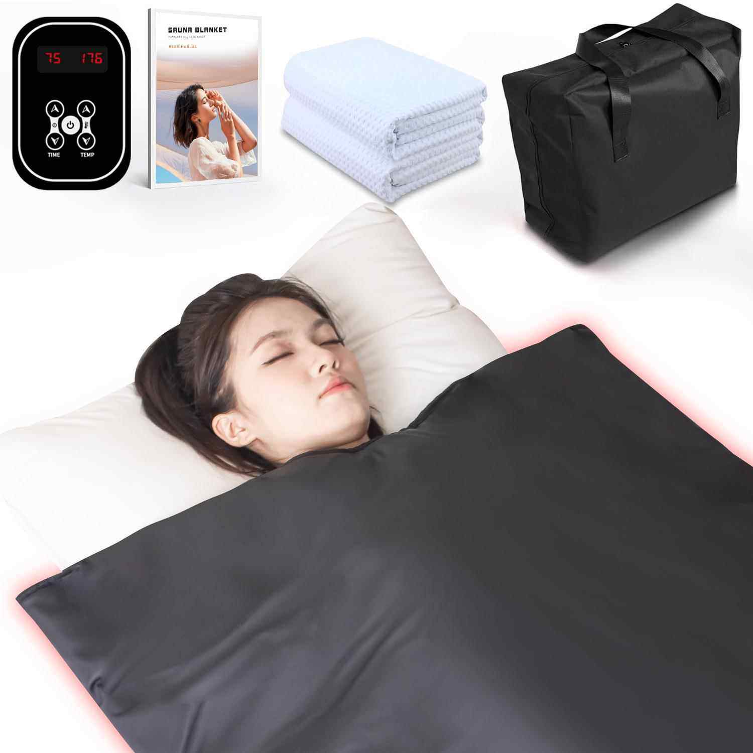 爆款远红外线排湿寒电热热敷桑拿毯无水汗蒸塑形排酸毯