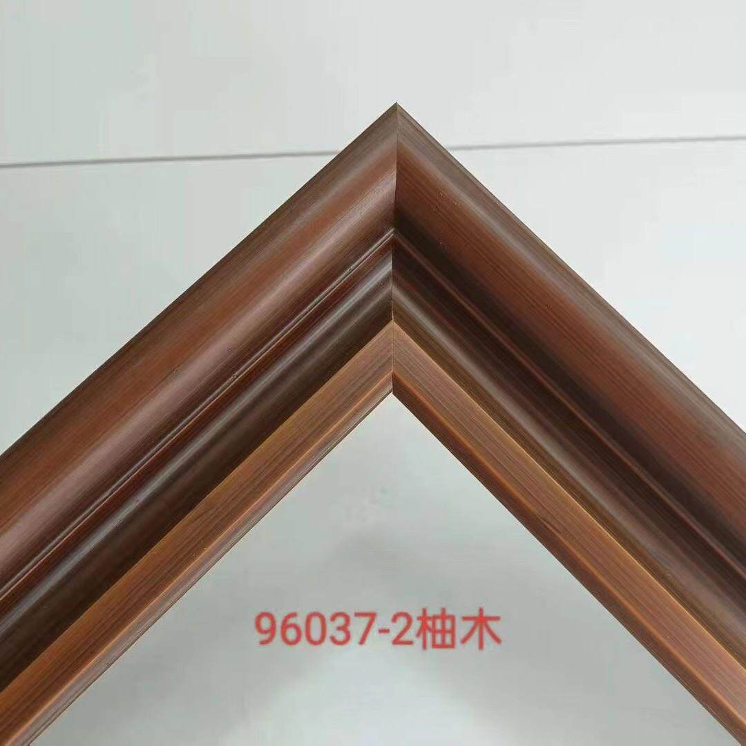 96037-2实木线条国画装饰照片松木相框装裱专用边框中式相框框边