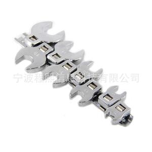 8件套公制牛角扳手3/8 新颖二用扳手头四方头 五金工具扳手组套
