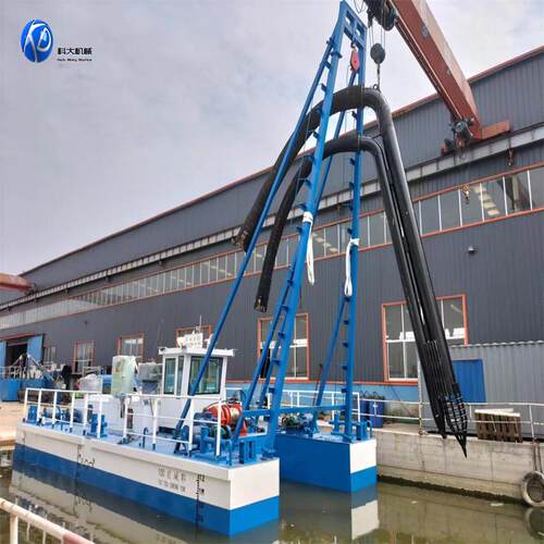 大小备型射吸式抽沙非洲河流水域抽船沙采沙机械KD-200设流式采射