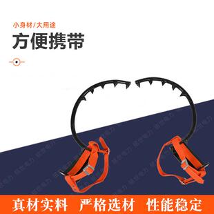 电线杆脚扣爬杆器新款电工上杆工具上树脚蹬子登杆脚扣爬树