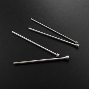 4.5 进口SKD61塑胶模具顶针大头顶针直径8 5顶杆定做 9头高6