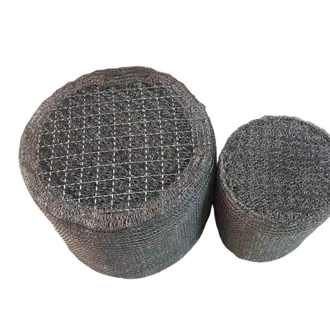 不锈钢油污初效过滤器2205丝网除沫器形式过滤网斜纹丝网除沫器