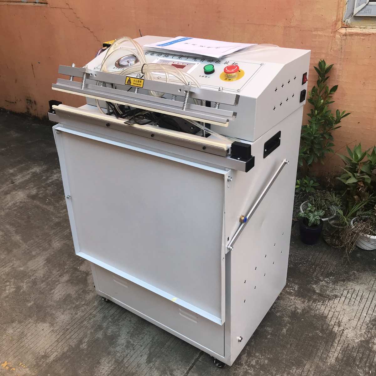 JY-600落地式外抽真空机 电动抽充气真空封口机 外抽式真空包装机