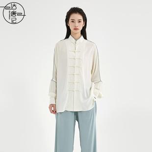 功太极服拳春男女夏季 轻薄棉麻套装 武术服八段锦练服中 国25款 正品