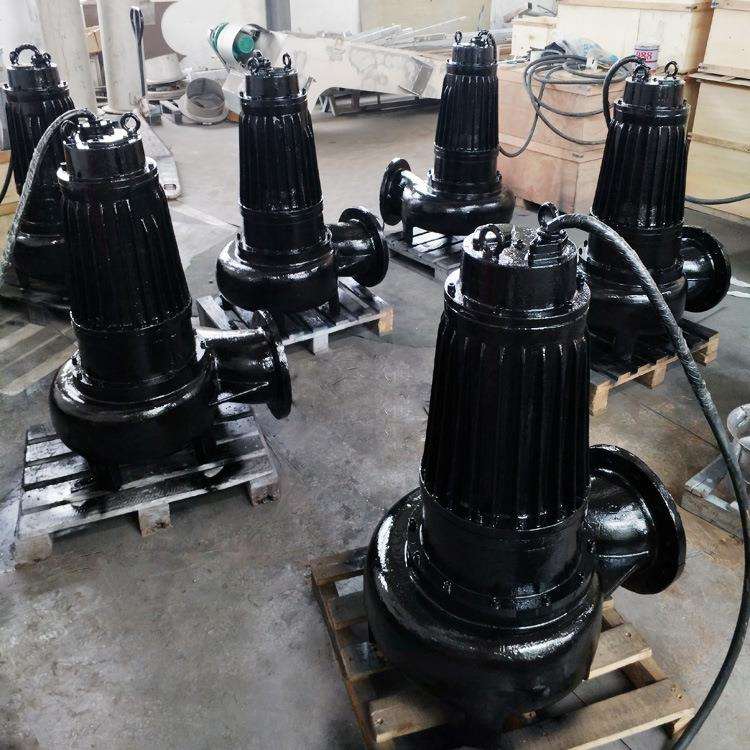 凯普德 AS55-4CB 7.5KW无堵塞潜水排污泵 DN150出水口径潜污泵