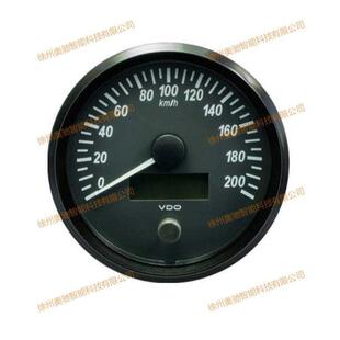 直径80 安装 85mm支持J1939 CAN总线仪表VDO车速表200Km