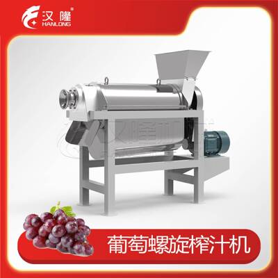 厂家直销出汁率高的小型工业榨汁机葡萄螺旋榨汁机水果蔬菜榨汁机