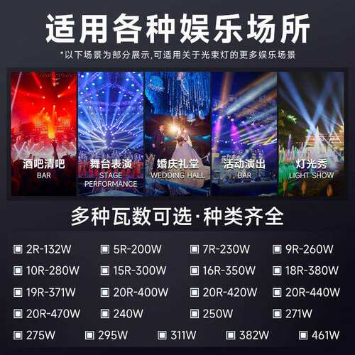 高亮舞台光束灯灯泡5r 7r 9r 10r 15r 16r 18r 19r 20r摇头灯光源