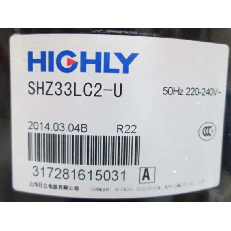 原装2P匹日立美的热泵空调制冷压缩机SHZ33LC2-U SHZ33QC2-G