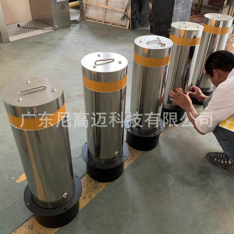 尼高迈移动路桩,贵州遵义毕节学校景区步行街阻隔挡车拆卸式防撞