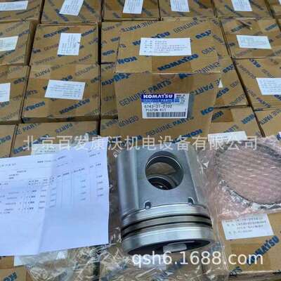 6D140/6D170/6D114活塞喷油器节温器连杆瓦缸盖总成6212111103售