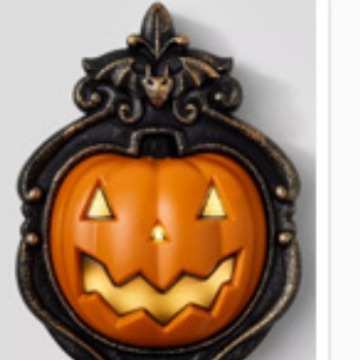 背景氛树脂庭院装饰新品人万圣节吊挂旗挂饰挂件装饰门头南瓜