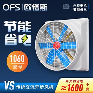 永持电机玻璃钢负压风机工业厂房管道通风降温设备1060型