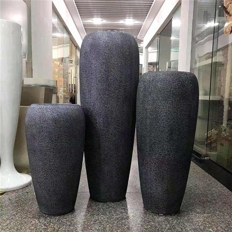 玻璃钢落地大花简约现代平面坛瓶公司家居酒店会所仿真绿植摆设,家居饰品,花瓶,淘宝优惠券,粉丝福利购,淘宝优惠卷