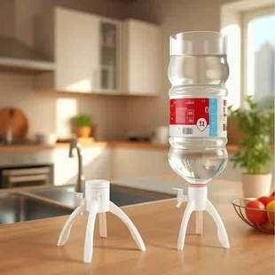 矿泉水三角支架简易饮水机农夫山泉5L瓶桶装 水支架出水支架倒置架