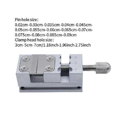 YLS-Watch Repair Desktop Fixed Table Pointer Tube Clamp