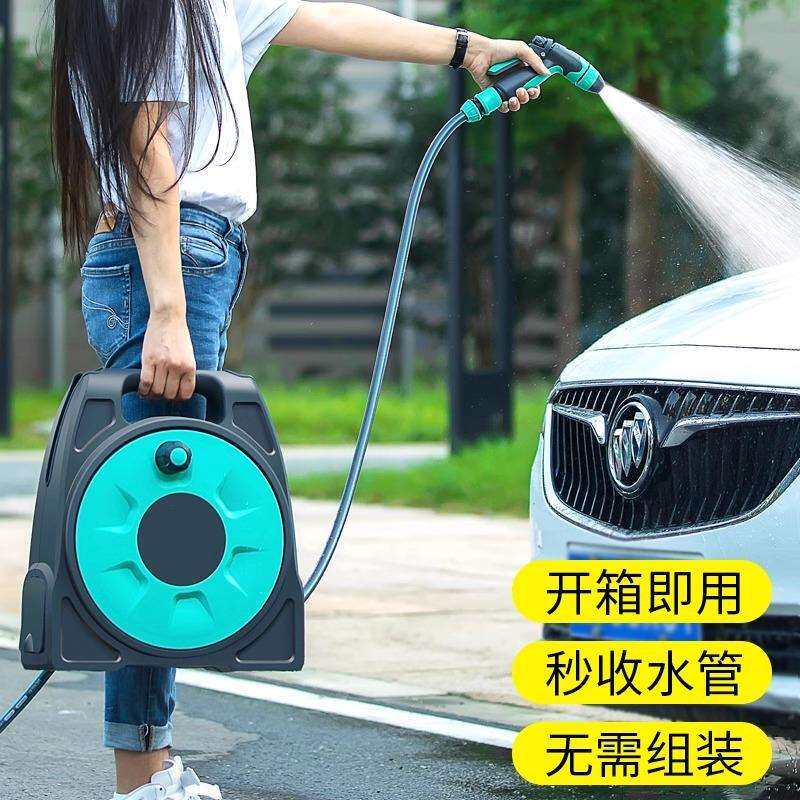 洗车高压水枪喷头软管水管收纳家用冲洗地面神器泡沫喷壶增压喷枪