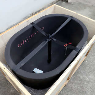 工厂直供耐高温耐高密度高纯石墨坩埚金属熔炼提纯碳化硅石墨坩埚