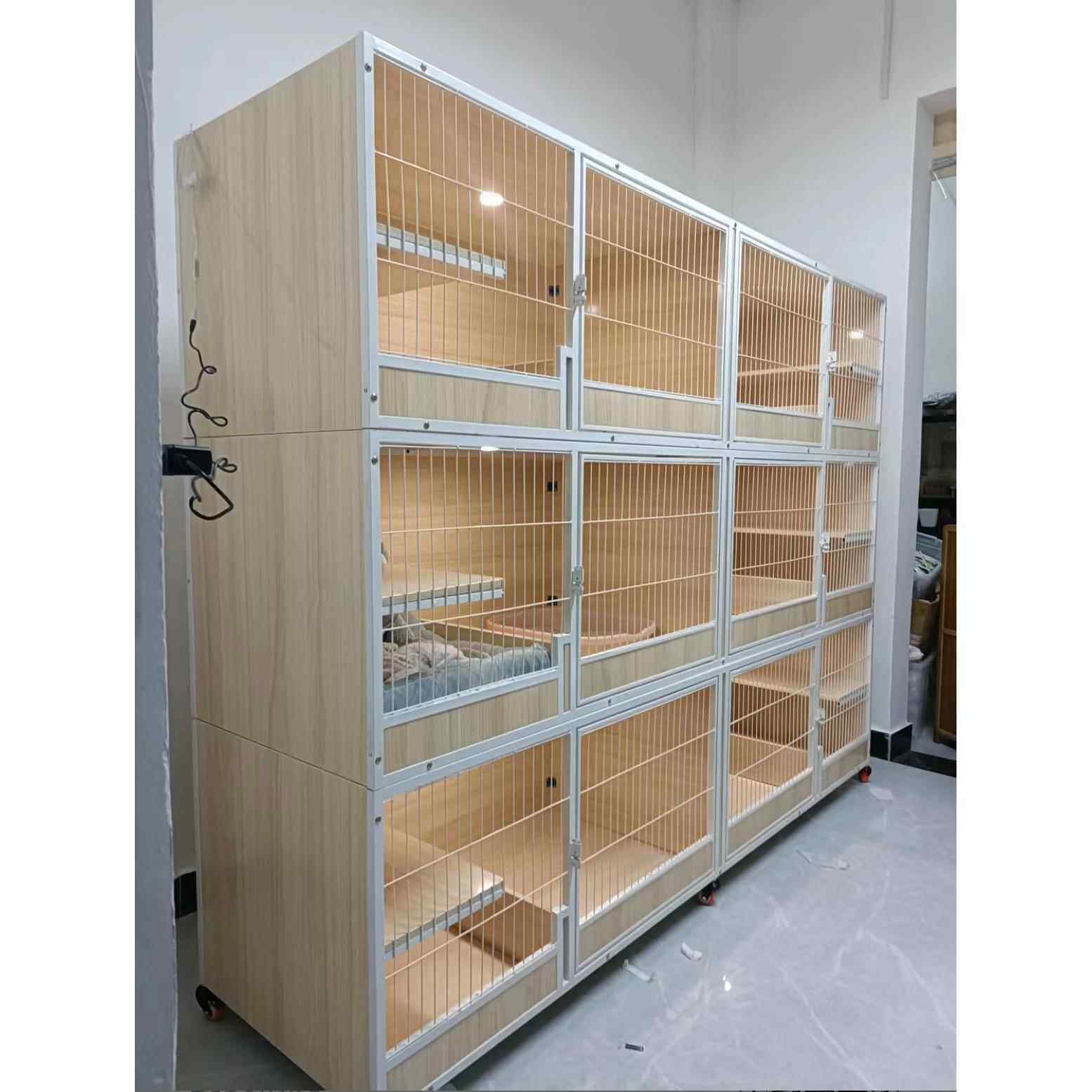 养猫笼实木多层组合养猫笼猫笼寄养养猫笼猫柜自由大空间