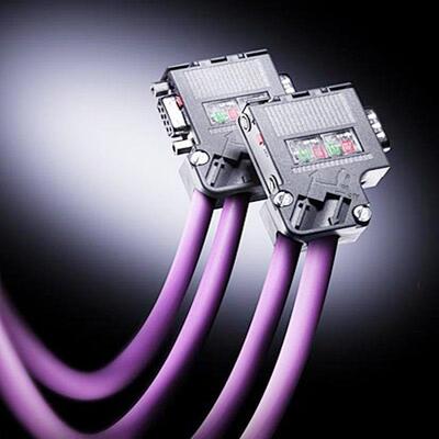 西门子DP profibus RS485 9针通讯工业插头6ES7972-0BB42-0XA0 BA